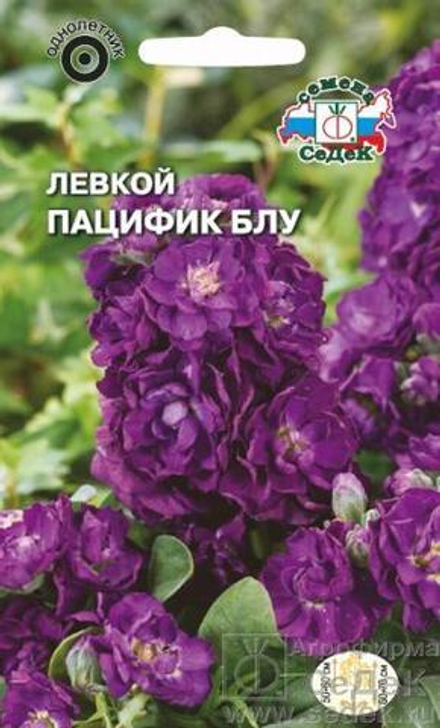Левкой Пацифик блу (маттиола,темно-синий) 0,1 гр Седек