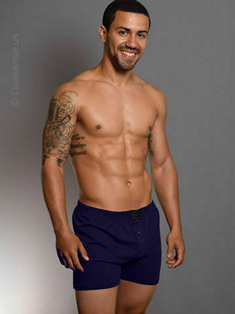 Мужские трусы боксеры хлопковые темно-синие Doreanse 1511 Мужские трусы боксеры хлопковые темно-синие Doreanse 1511