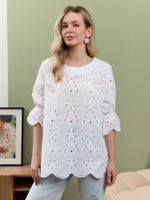 Блузка Милица-1 Виотекс БЕЛЫЙ -4