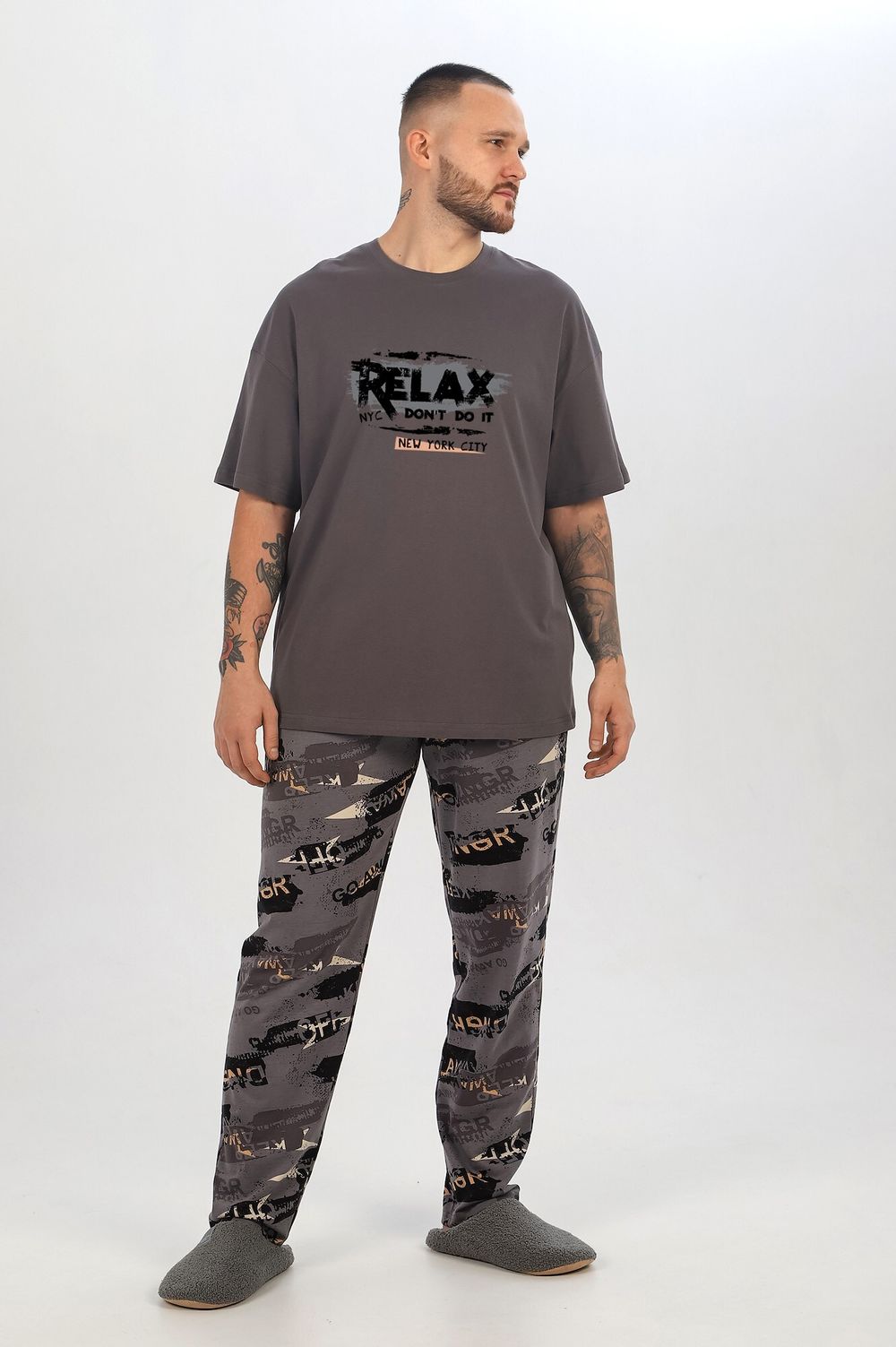 Костюм мужской Гранж-3 Виотекс СЕРЫЙ