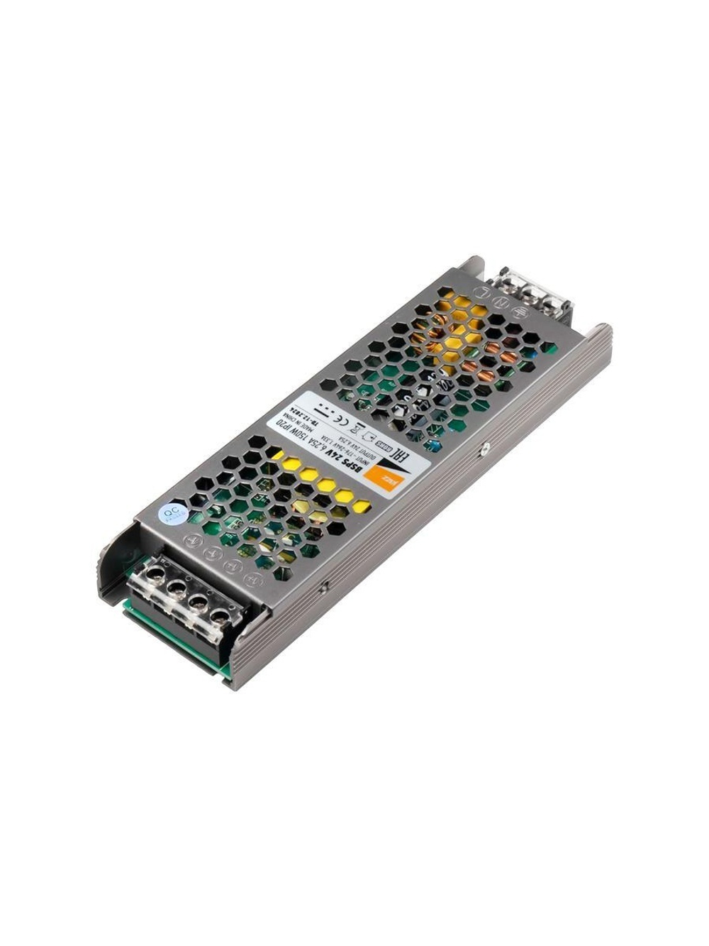 Блок питания для светодиодной ленты 150Вт 6.25А 24В IP20 BSPS метал. Pro+ JazzWay 5015593
