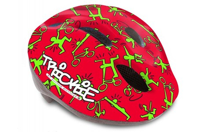 Шлем детский/подростковый TRICKIE 151 RED/GREEN р-р 49-56см AUTHOR