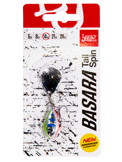 Тейл-спиннер Lucky John BASARA TAIL SPIN 14.0г 017 в блистере