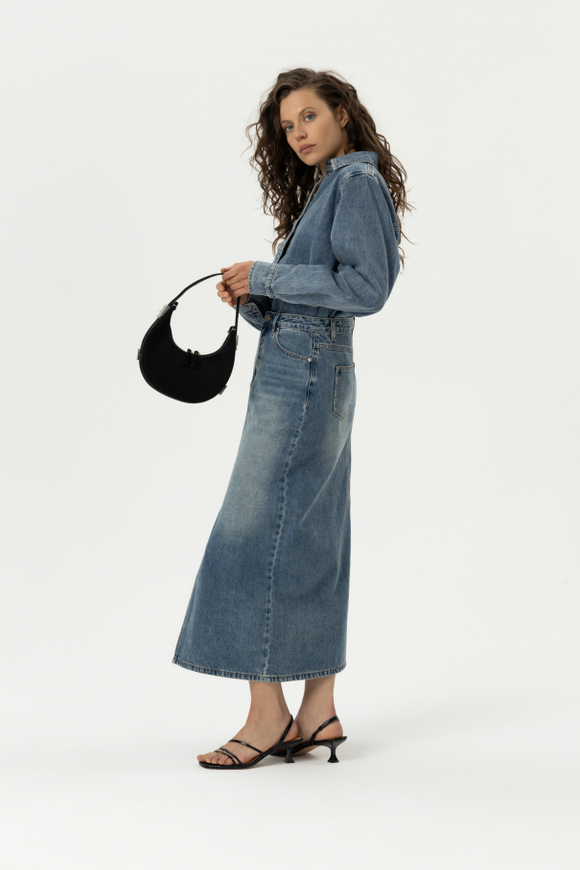 Сумка TONI MINI Черный деним