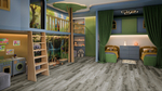 LVT-плитка Damy Floor TCM369-28-LVT Дуб Рустикальный Cерый