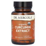 Dr. Mercola, Органический экстракт куркумина, 30 таблеток