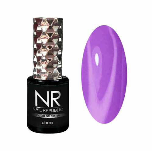 Nail Republic Гель-лак 161 Гелиотроповый, 10 мл