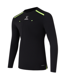 Футболка судейская с длинным рукавом DIVISION PerFormDRY Referee LS Tee, черный
