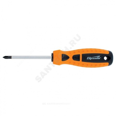 Отвертка крестовая Point PH 3х150мм CrV, 2-х компонентная рукоятка SPARTA 11781