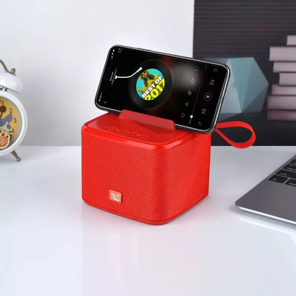 Колонка Bluetooth TG801 red