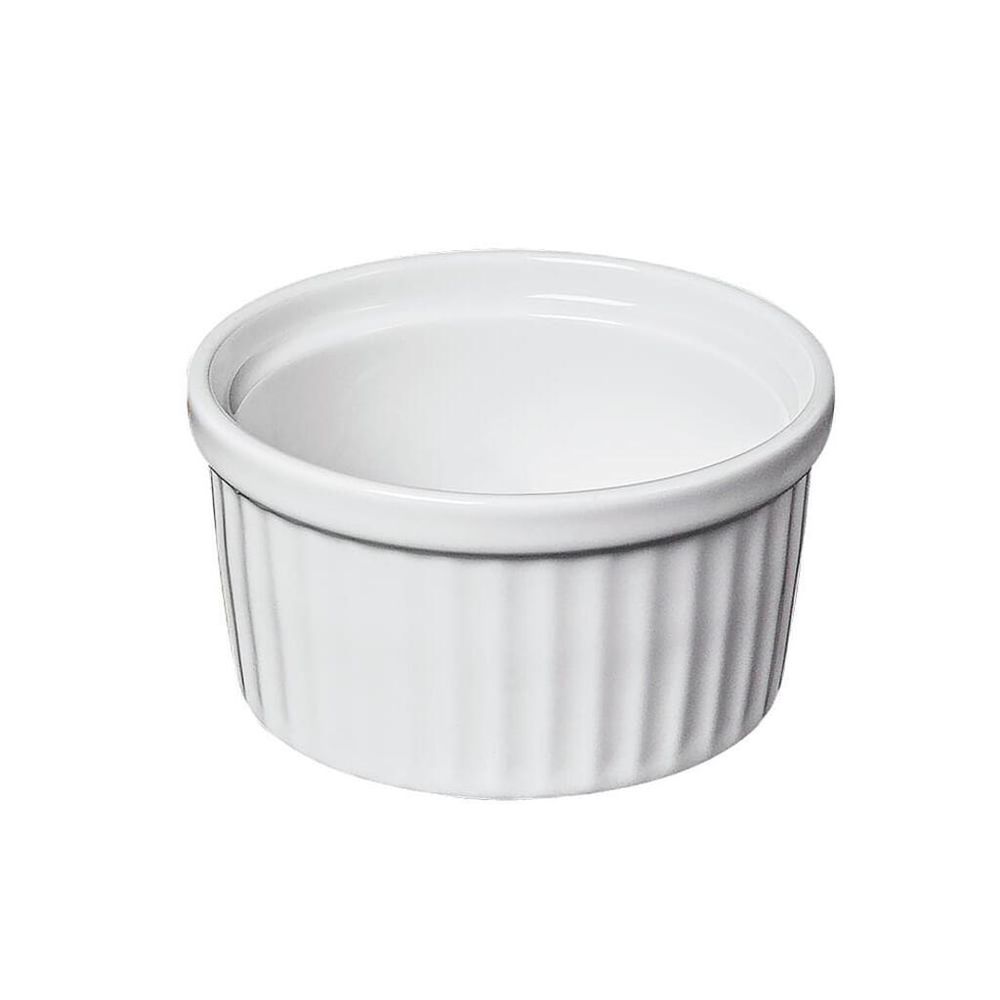 Соусник 80 мл d 7 см h4 см круглый Рамекин белый фарфор Fine Plus Noble [1]