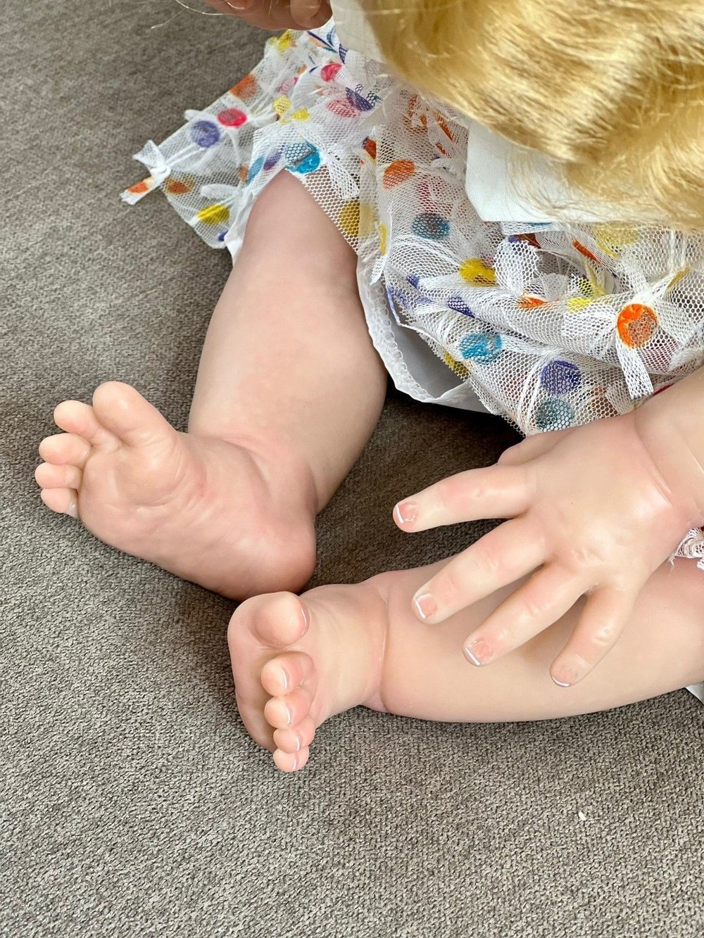 Кукла Реборн мягконабивная 60см в пакете (FA-030A1)