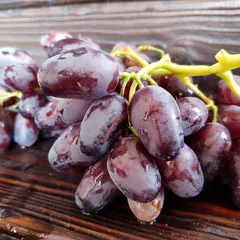 Виноград  Дамские пальчики черный / 500 гр