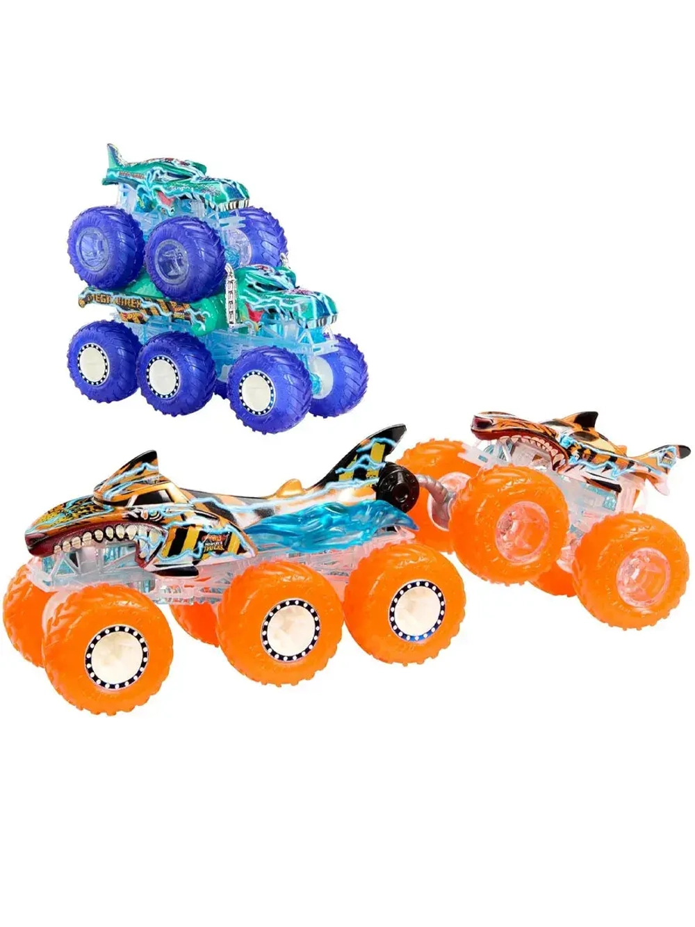 Набор Хот Вилс Монстр Трак Power Smashers HYJ29