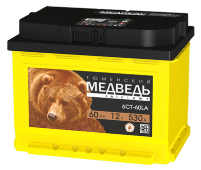 Тюменский медведь EFB HQ 6CT- 60 аккумулятор