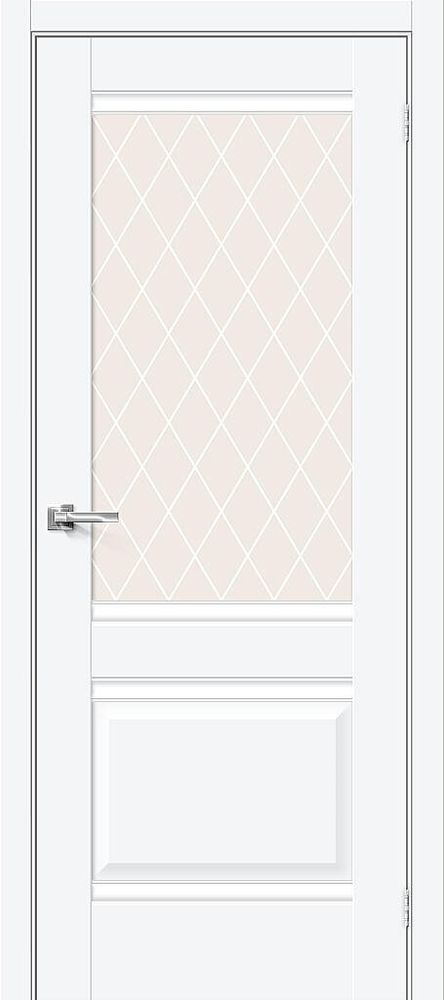 Прима-3 White Silk / White Сrystal