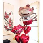 Шар (24"/61 см) Фигура, Губы 1 шт.