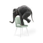 Стул на металлокаркасе Woodville Брейния velutto 14, белый, ножки белые