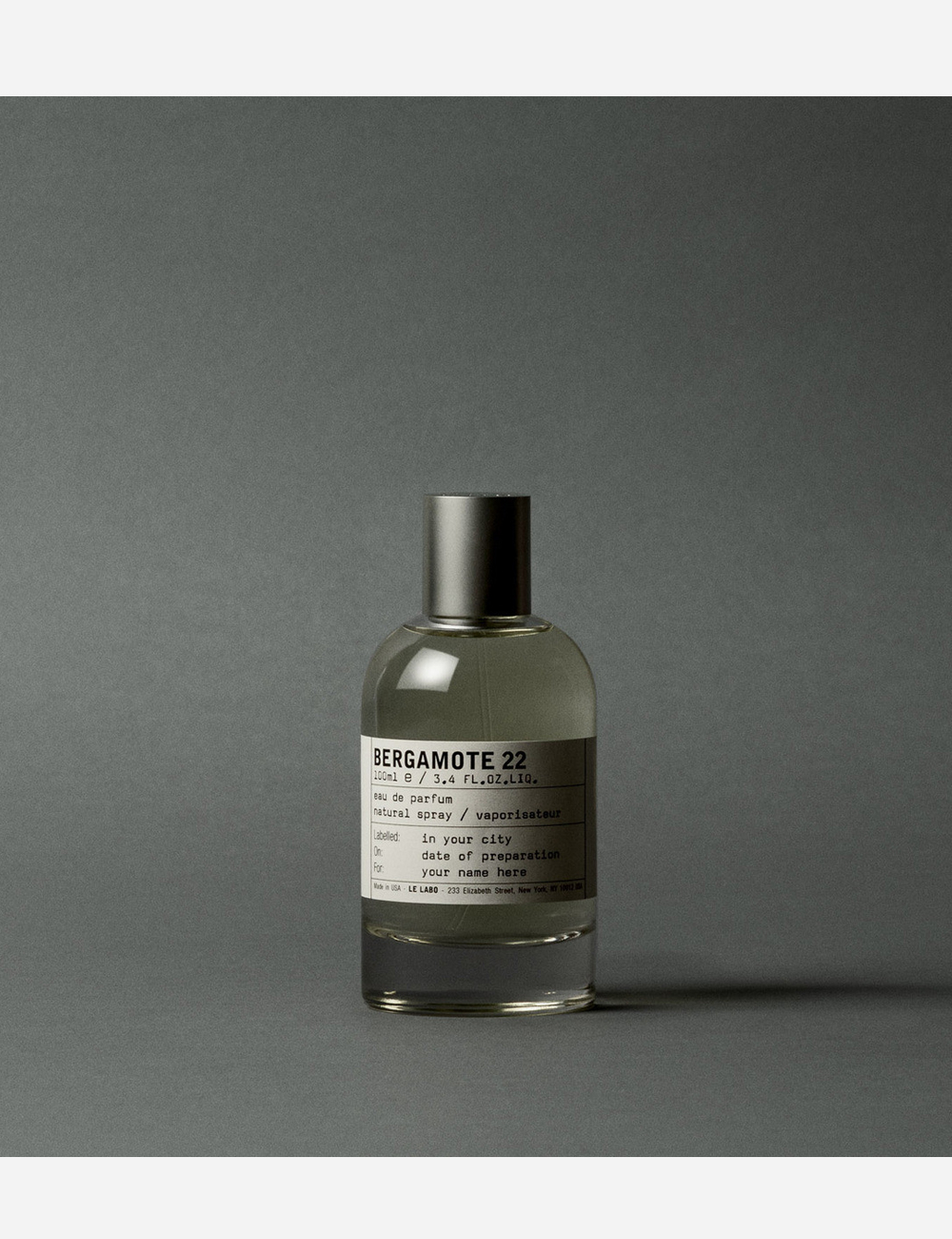 Духи Le Labo "Bergamote 22"