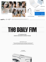 товары LE SSERAFIM - THE DAILY FIM 2026 Season's Greetings