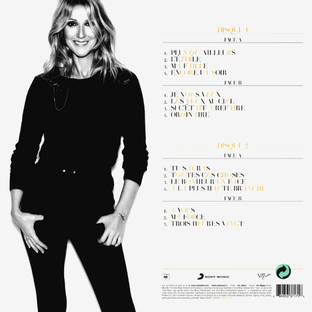 Celine Dion / Encore Un Soir (2LP+CD)