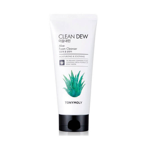 Пенка для лица Tony Moly Clean Dew Seed Foam Cleanser Aloe 180 мл.