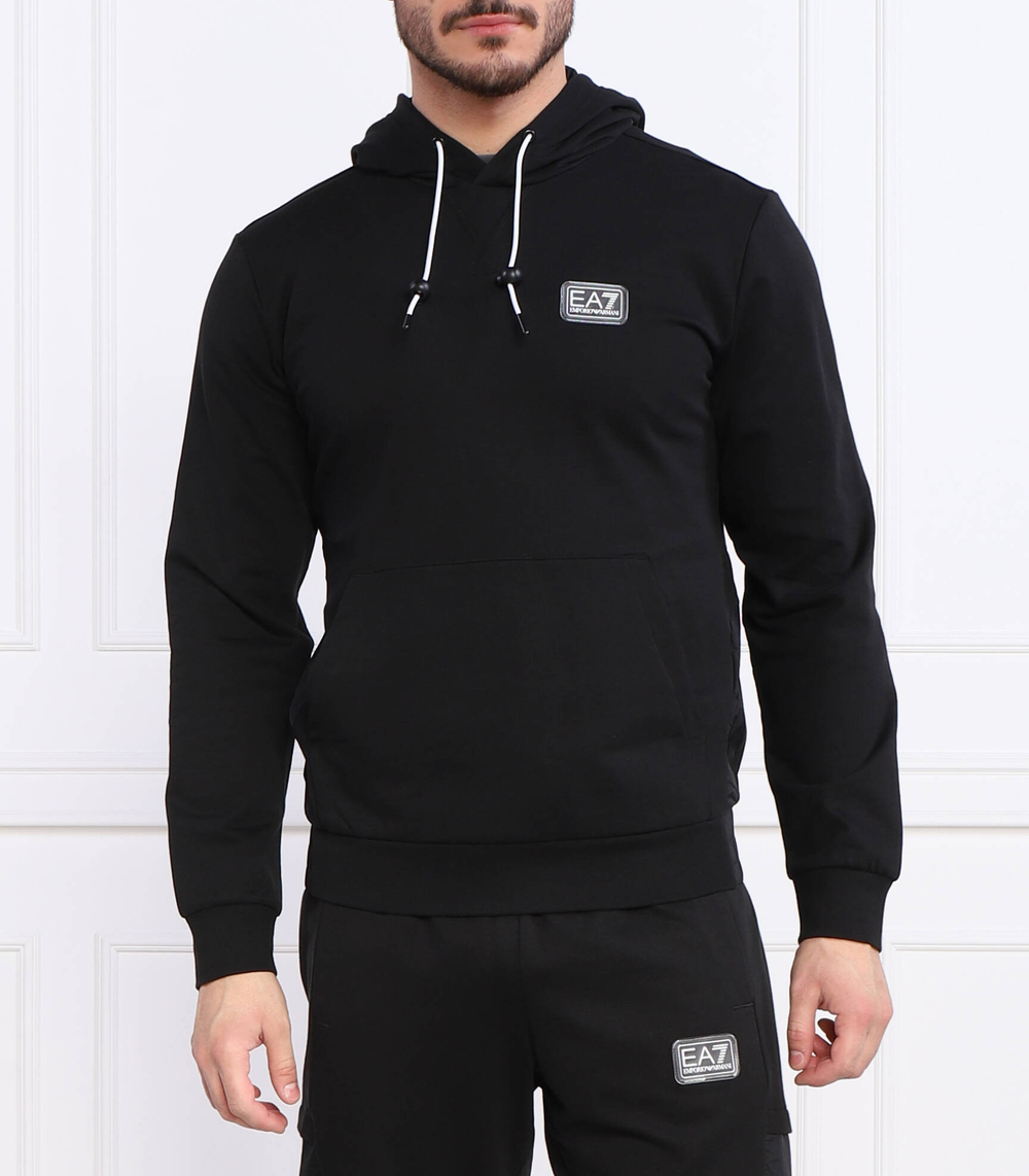 Худи EA7 - черный(3RPM24 PJ05Z)