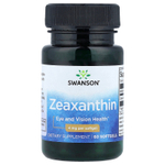 Swanson Vitamins, Зеаксантин, 4 мг, 60 мягких таблеток