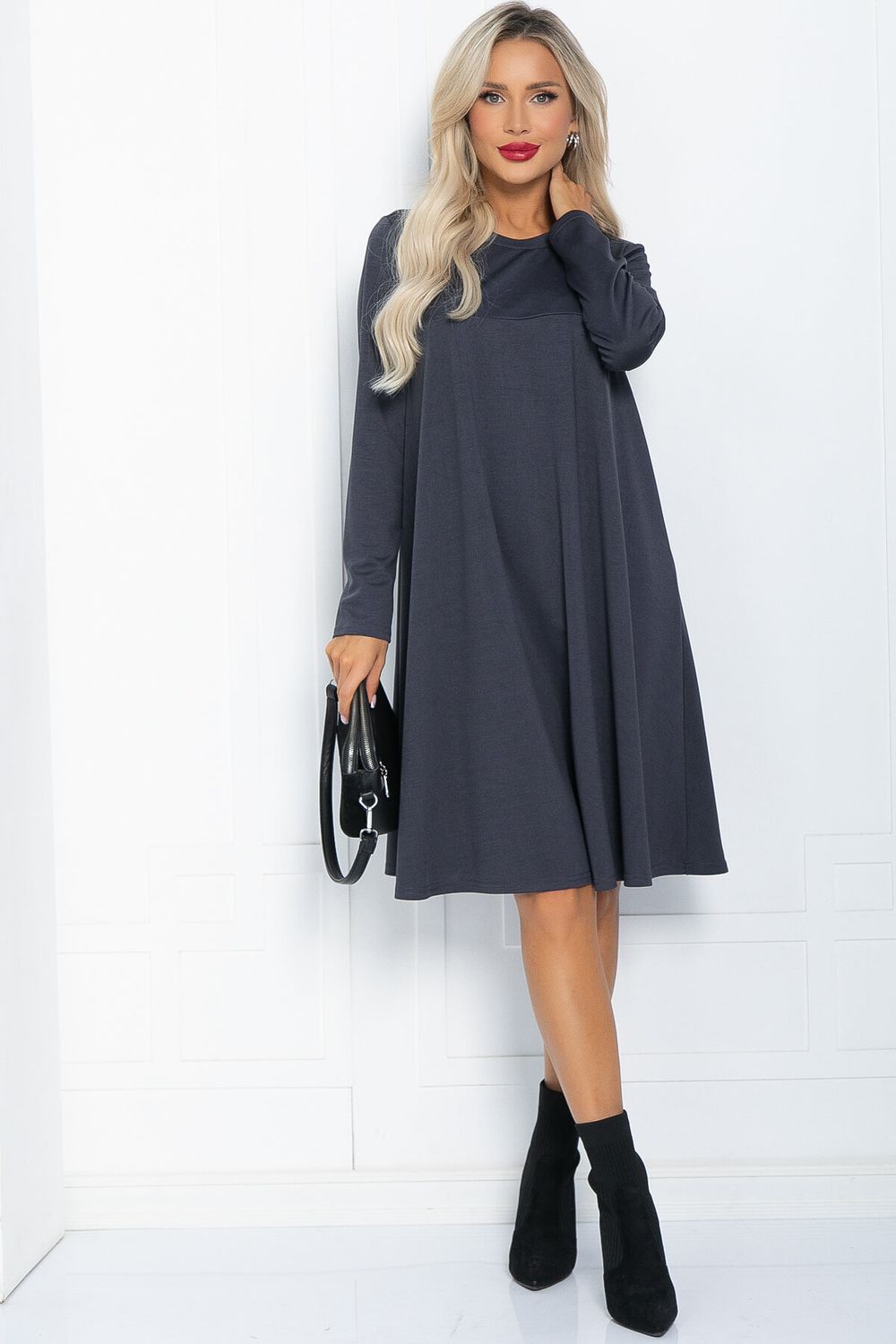 Платье Флейта (джинс) П11622 LT Collection