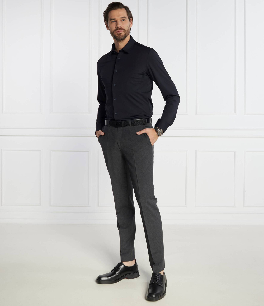 Рубашка P-ROAN-kent BOSS BLACK - темно-синий(50497451)