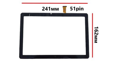 Тачскрин (сенсорное стекло) для планшета Irbis TZ151