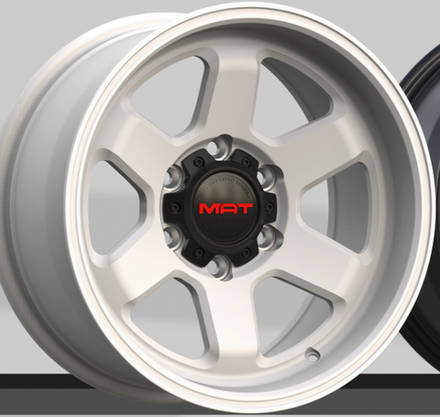 Диск колёсный кованый MAT Offroad VB7837 R17 8,0 ET0 White