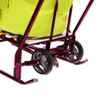 Санки детские «Тимка 6 универсал» с набором аксессуаров амарантовый лак (арт. Т6УН/А)