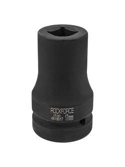 Головка ударная для футорки 1'', 17мм (4гр.) RockForce RF-4819017