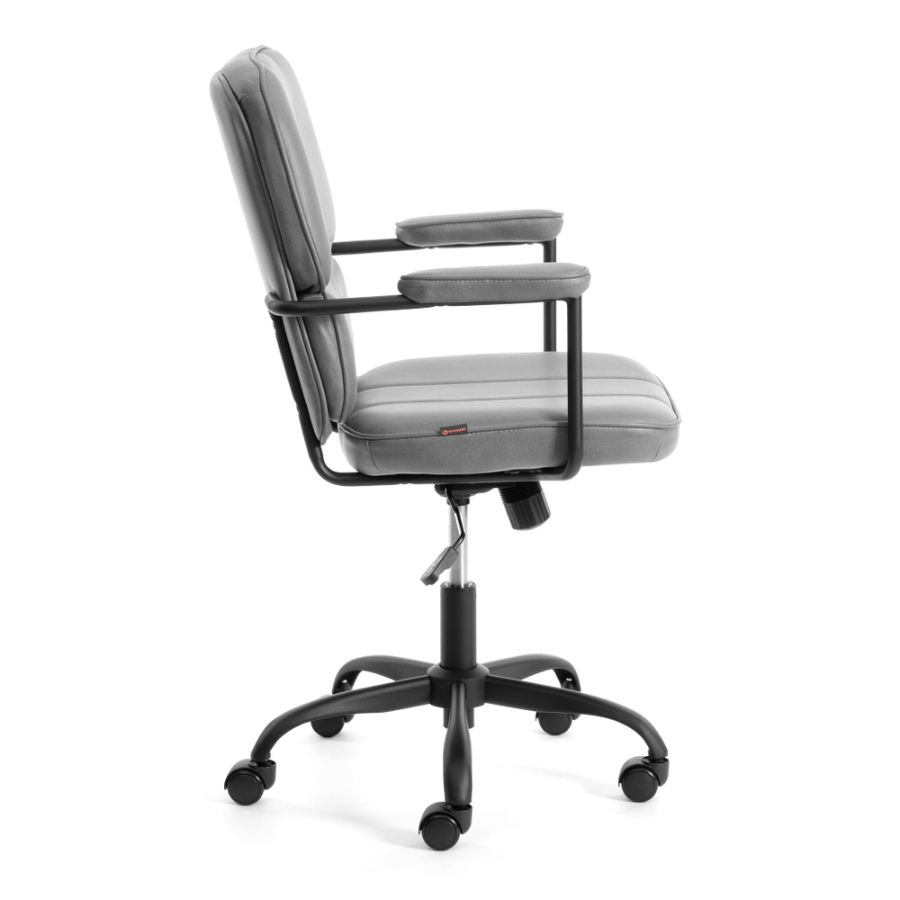 Кресло ALPHA иск. замша, Grey (Cерый) , 60 х 60 х 100 см