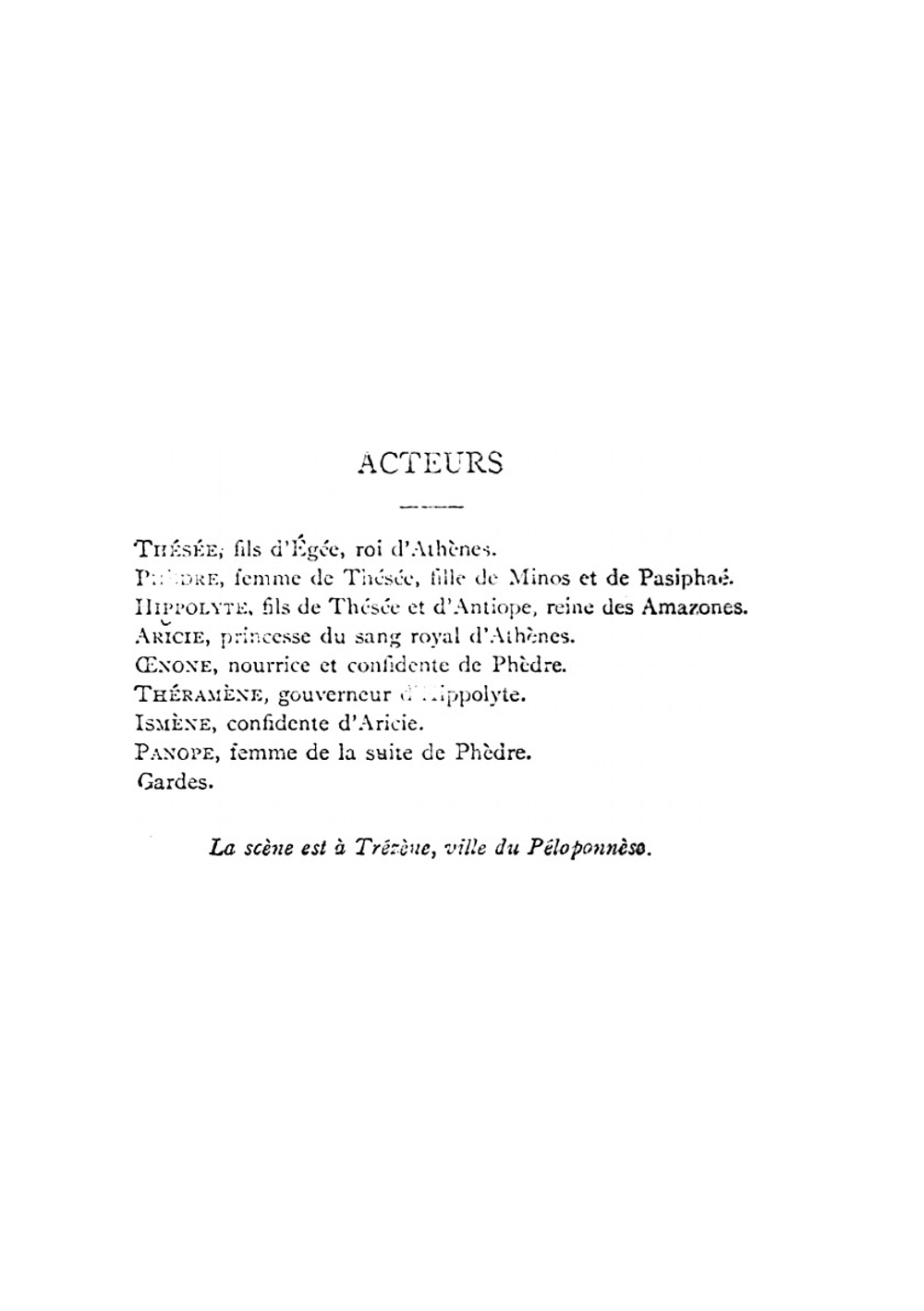 Racine's Phèdre | Jean Racine