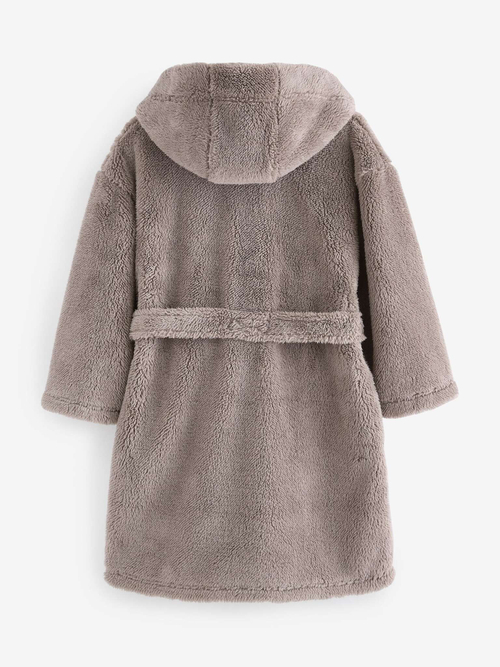 Халат флисовый для мальчика Next B41-658, Светло-коричневый