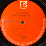 The Doors ‎– Absolutely Live 2LP (Германия 1984г.)