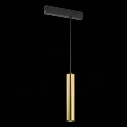 ST507.303.01 Св-к трек. Золотистый GU10 1*50W  IP20 D54xH290 180-240V Без ламп