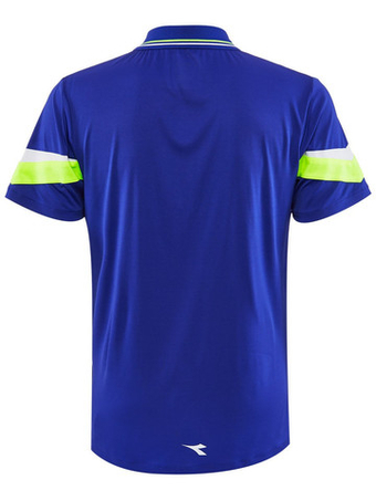 Мужское теннисное поло Diadora Polo SS - небесный
