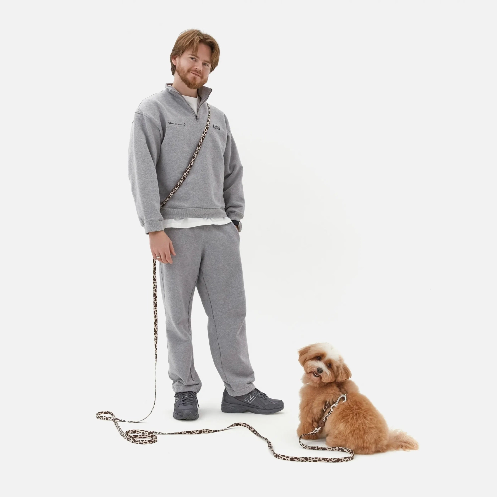 Настраиваемый поводок Cow с винтовым карабином