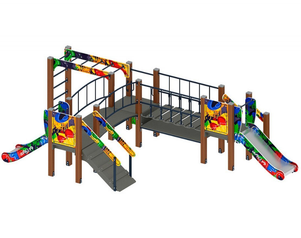 Игровой комплекс Карапуз Граффити