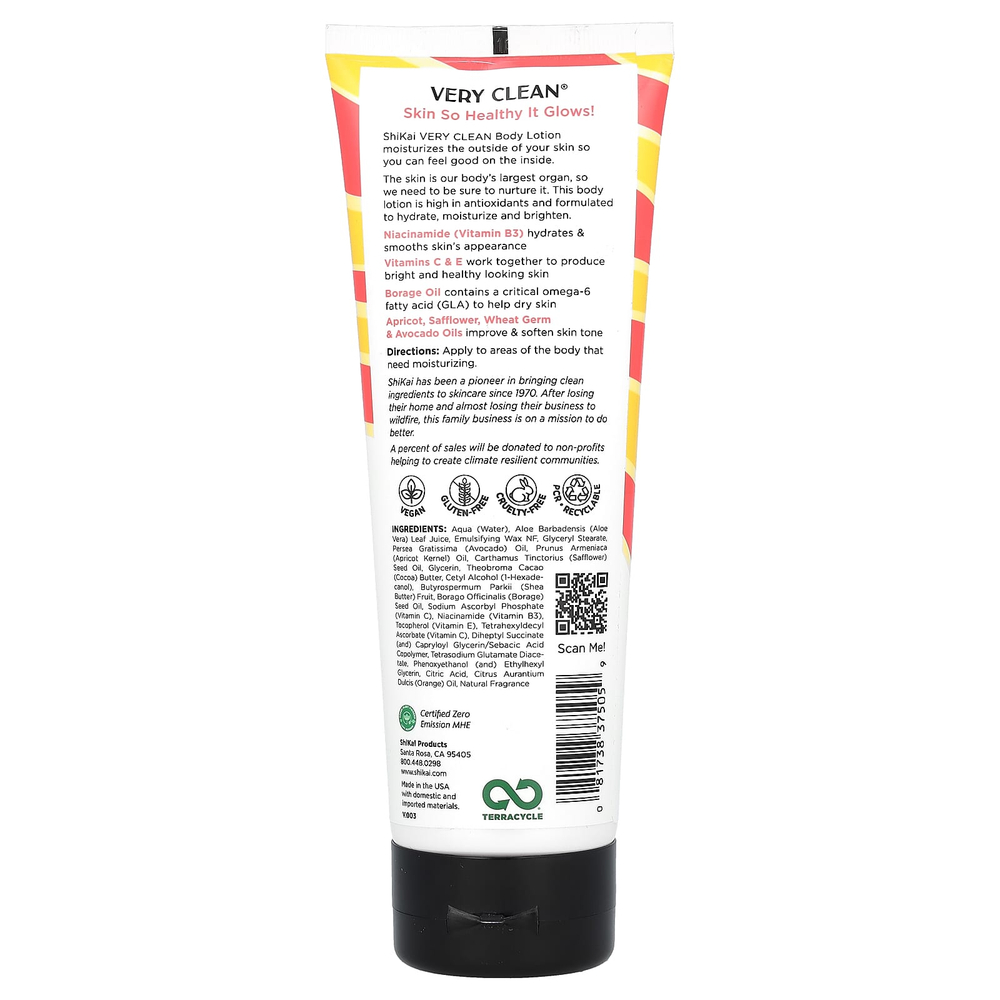 Shikai, Very Clean, лосьон для тела, свежесть цитруса, 238 мл (8 жидк. унций)