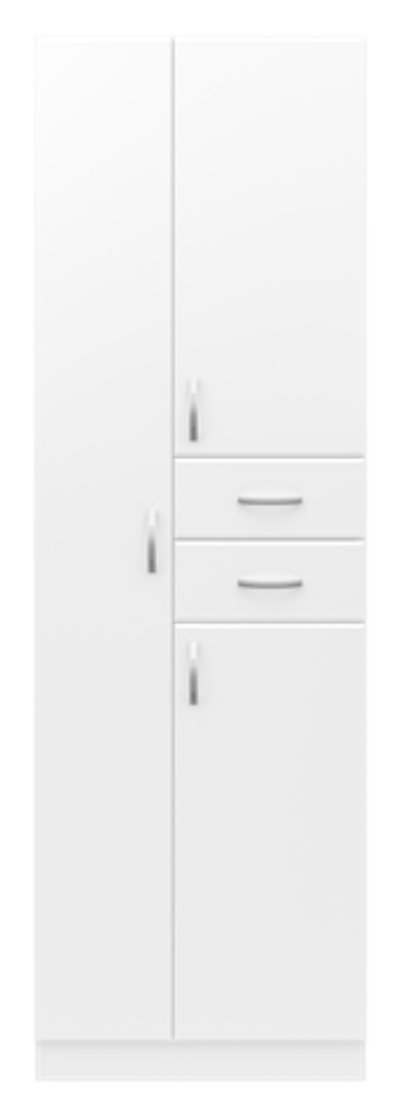 Шкаф - пенал Misty Мисти 60 с бельевой корзиной