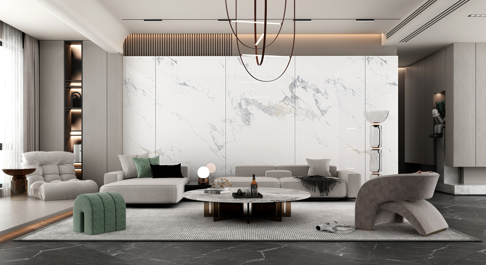 NT CERAMIC. Керамогранит Arabescato 120*240см