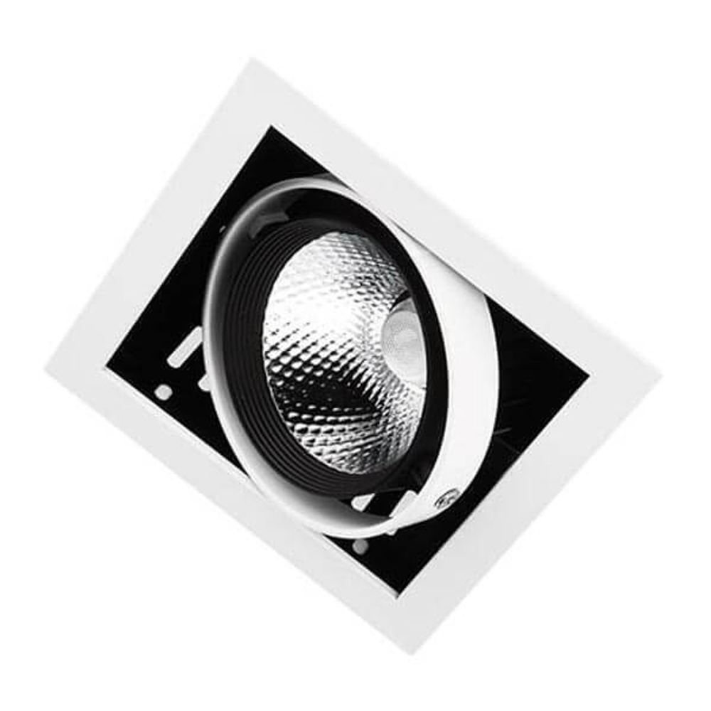 Встраиваемый светильник Ambrella Light T811 BK/CH 12W 4200K