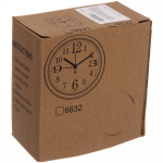 Будильник «Круг» бронза 9,5см 6632