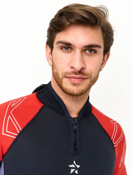 Гидрокостюм Sargan Nero Shorty 2.0 men 2 мм черно-красный