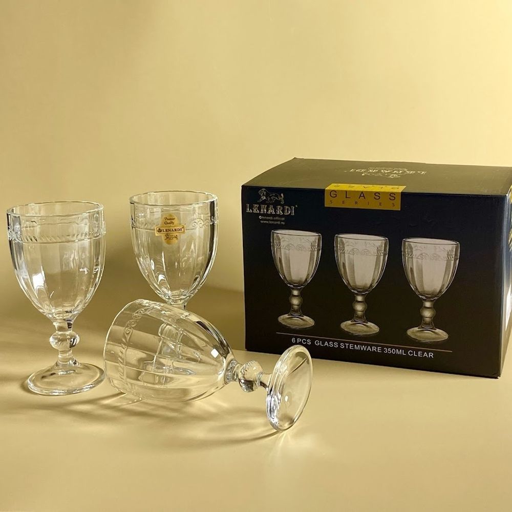 Lenardi 588-607 Набор из 6 бокалов 350мл в под.уп.(х4)Стекло