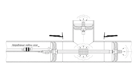 Система поддува №17 для защиты обратной стороны кольцевых швов, НИК ОРИОН